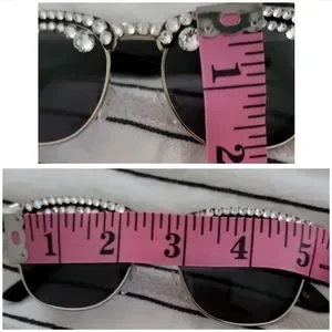Accessories | Italy Design Crystal Iced Sunnies Womens 